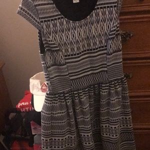 Black and white dress from Bar III